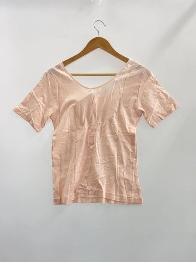 商品画像：UネックTシャツ/L/コットン/PNK/D-TK1551 2