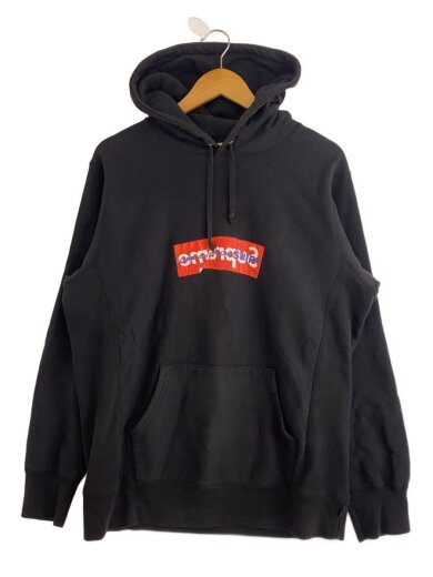商品画像：17SS/Box Logo Hooded Sweatshirt/パーカー/L/コットン/BLK// 1