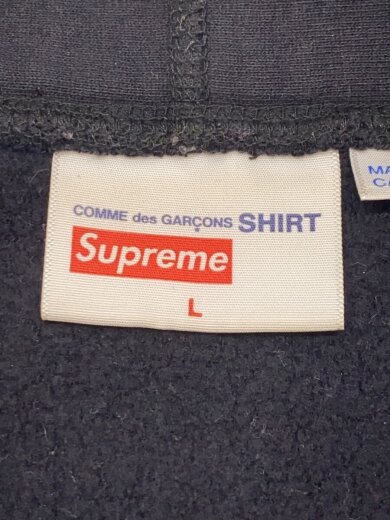 商品画像：17SS/Box Logo Hooded Sweatshirt/パーカー/L/コットン/BLK// 3
