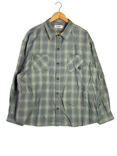 商品画像：長袖シャツ/L/--/BLU/チェック/26SS-S05// 1