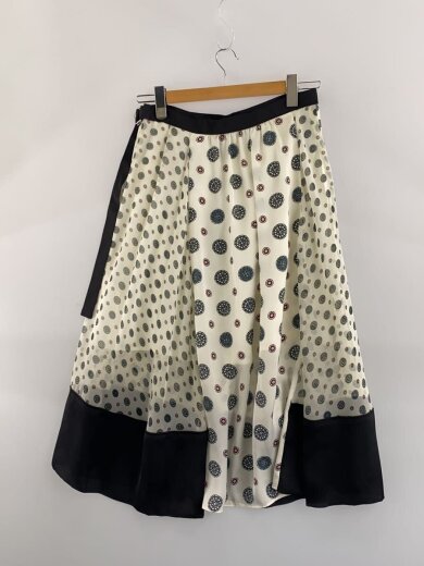 商品画像：21SS/ロングスカート/2/ポリエステル/WHT/総柄/21-05585 2