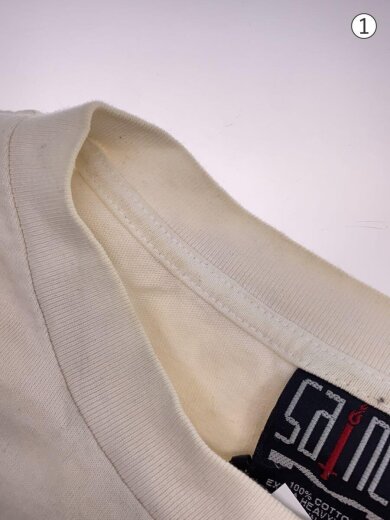 商品画像：SIN L/S TEE/長袖Tシャツ/XL/コットン/WHT/SM-A21-0000-015// 6
