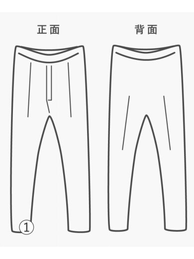 商品画像：ボトム/46/コットン/GRY/MMSS-PT0823/NEVERLAND BAGGY SWEAT /両裾にダ// 7