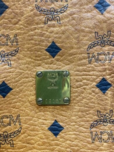 商品画像：MCM/エボストンバッグ/レザー/ブラウン/総柄// 5
