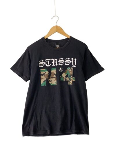 商品画像：No4 スカル×カモTシャツ/S/コットン/BLK/プリント// 1