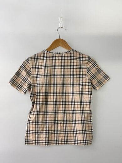 商品画像：Tシャツ/2/コットン/BEG/チェック/FAA22-034// 2