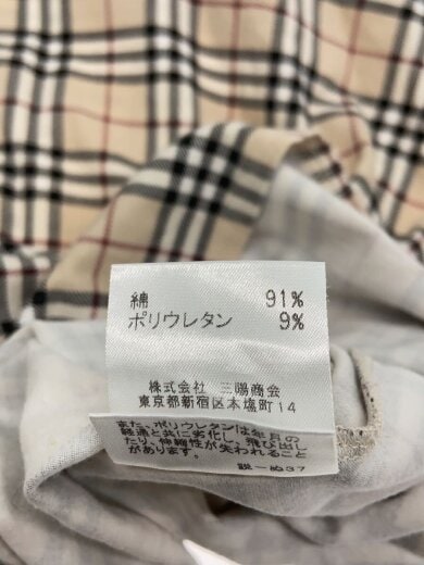 商品画像：Tシャツ/2/コットン/BEG/チェック/FAA22-034// 5