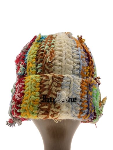商品画像：HAND TIED BEANIE/ニットキャップ/FREE/アクリル/マルチカラー/メンズ// 1