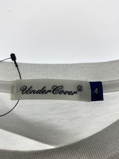 商品画像：グラフィックプリントTシャツ/4/コットン/WHT/プリント/UC1F3801// 3