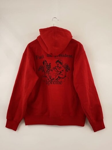 商品画像：25AW/PRESIDENT HOODED SWEATSHIRT/パーカー/M/コットン/レッド// 2