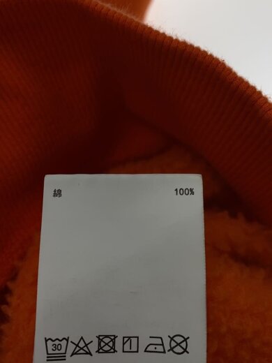 商品画像：CREWNECK SWEAT SHIRT/3/コットン/ORN/12111841/汚れ有/毛羽立ち有 5