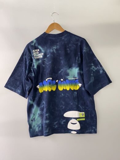 商品画像：Tシャツ/S/コットン/NVY/総柄/AAPTEM0871XXI// 2