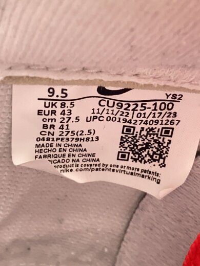 商品画像：ローカットスニーカー/27.5cm/WHT/レザー/CU9225-100// 5