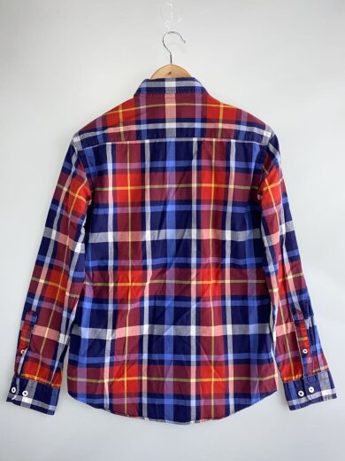 商品画像：長袖シャツ/2/コットン/RED/チェック/51M03-302-16// 2