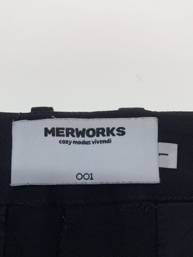 商品画像：merworks/ストレートパンツ/1/--/BLK// 4