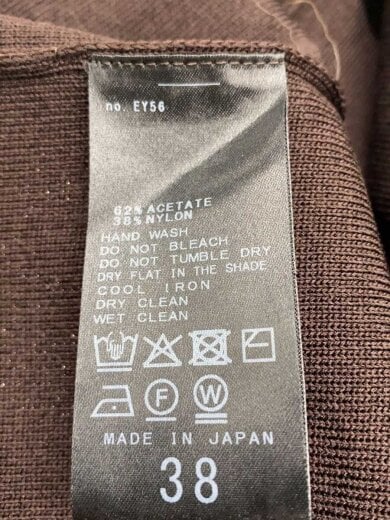 商品画像：ポロシャツニットワンピース/長袖ワンピース/38/--/BRW/25040240512040// 4