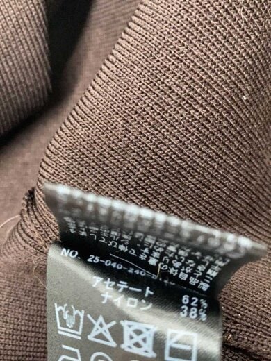 商品画像：ポロシャツニットワンピース/長袖ワンピース/38/--/BRW/25040240512040// 5