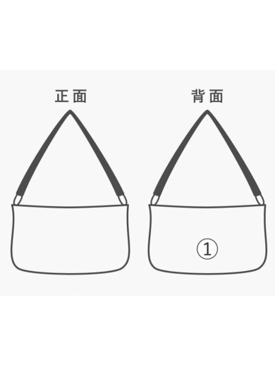 商品画像：トートバッグ/--/WHT/ポーチ付/汚れあり// 7