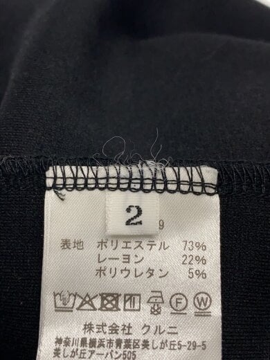 商品画像：LOGO EMBROIDERY/Tシャツ/2/ポリエステル/BLK/無地/25-SS-009// 4