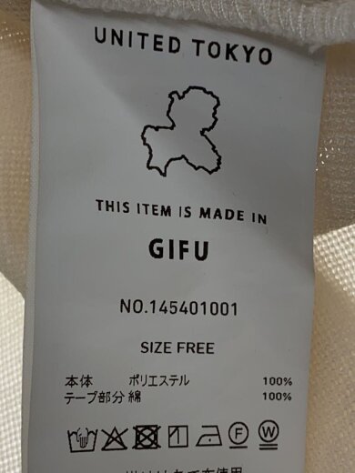 商品画像：ADJUSTABLE LENGTH MESH/半袖シャツ/FREE/ポリエステル/WHT/145401001// 4