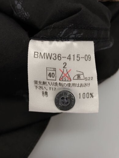 商品画像：半袖シャツ/2/コットン/BLK/総柄/bmw36-415-09// 5