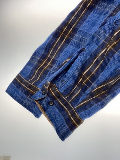 商品画像：ネルシャツ/XXL/コットン/ブルー/チェック 5