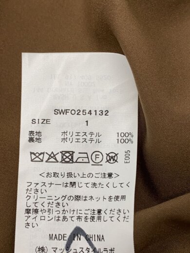 商品画像：ノースリーブワンピース/1/ポリエステル/ブラウン/フラワープリントドレープワンピース/花柄// 4