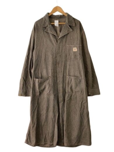 商品画像：コート/--/--/GRY/40s/シャンブレーショップコート 1