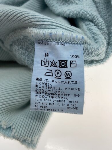 商品画像：ジップパーカー/M/コットン/BLU/無地/21AW C-1// 4