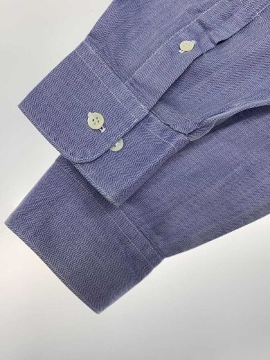 商品画像：長袖シャツ/50/コットン/BLU/無地// 5