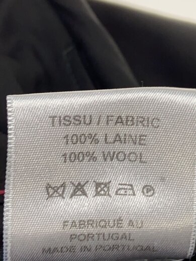 商品画像：VANEAU/2タックスラックスパンツ/40/ウール/ブラック/無地// 6