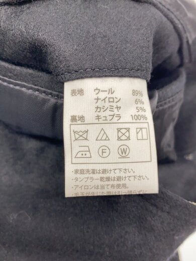 商品画像：ウールカシミヤジップブルゾン/S/ブラック/無地// 4