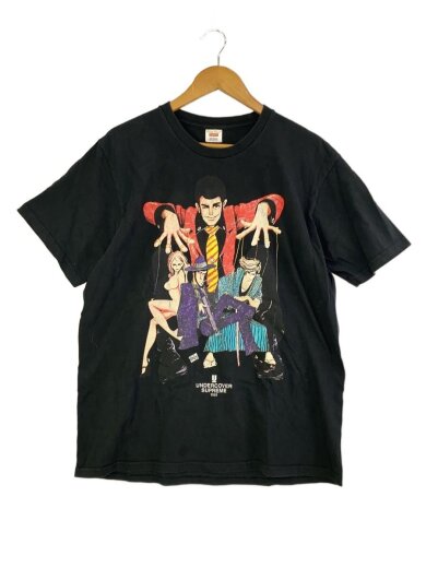 商品画像：23SS/LUPIN TEE/ルパン三世/プリント割れ/Tシャツ/L/コットン/BLK/色褪せ// 1