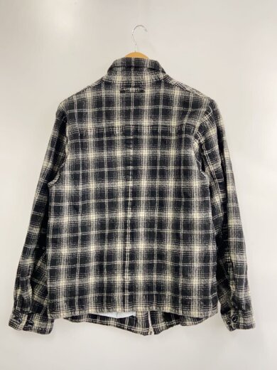 商品画像：17AW/縮絨ウールジップブルゾン/3/グレー/チェック/UST9203// 2