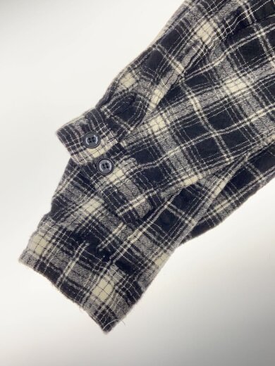 商品画像：17AW/縮絨ウールジップブルゾン/3/グレー/チェック/UST9203// 5