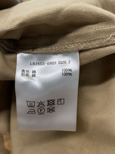 商品画像：ジャケット/2/コットン/BEG/LB26SS-BR01// 4