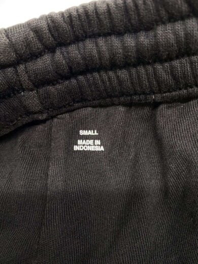 商品画像：HEAVY WEIGHT SWEAT PANT/スウェットパンツ/S/コットン/ブラック/無地 4