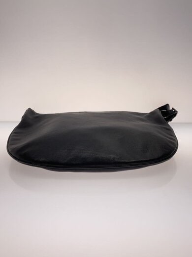 商品画像：ショルダーバッグ/レザー/BLK/無地/0011206// 4