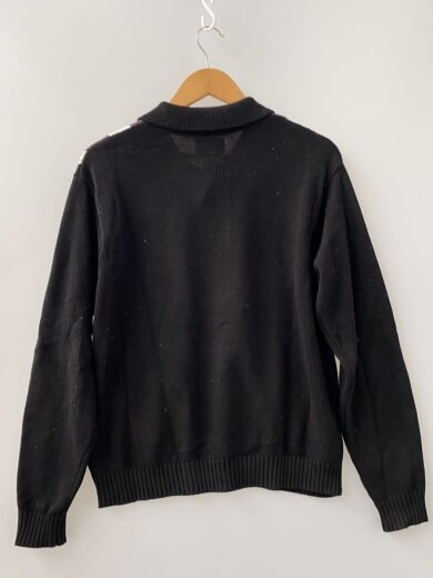 商品画像：CAMBRIDGE SWEATER/ポロシャツ/S/コットン/BLK/KN00524// 2