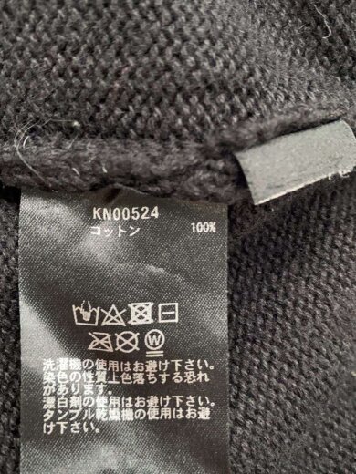 商品画像：CAMBRIDGE SWEATER/ポロシャツ/S/コットン/BLK/KN00524// 4