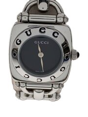 クォーツ腕時計/アナログ/ステンレス/BLK/6400L