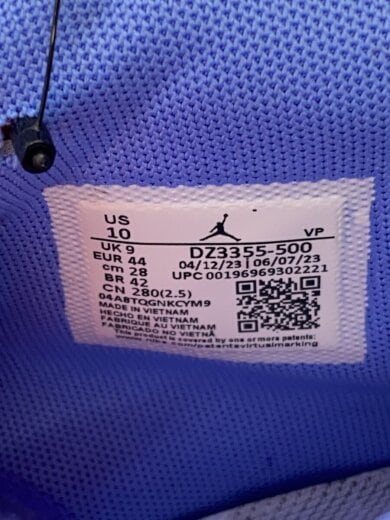 商品画像：AIR JORDAN 38_エアジョーダン 38/28cm/PUP// 5