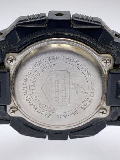 商品画像：ソーラー腕時計/デジタル/ラバー/BLK/GW-5500 3