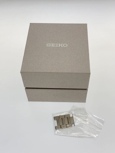 商品画像：自動巻腕時計/アナログ/ステンレス/BLK/SLV/4R36-17K0 6