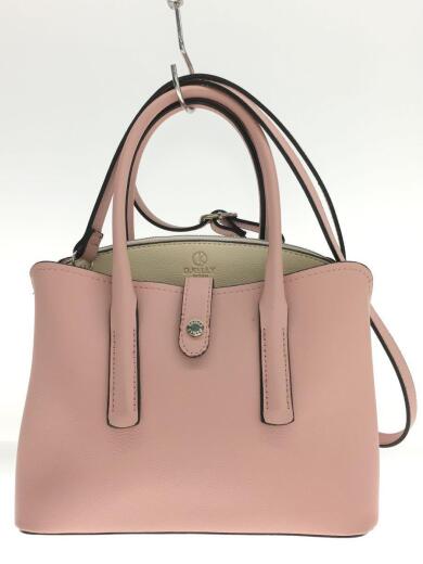 画像：D.KELLYショルダーバッグ/フェイクレザー/PNK/無地1