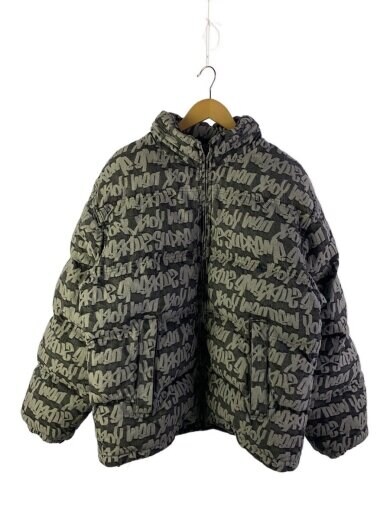 商品画像：ダウンジャケット/XL/コットン/GRY/総柄 1