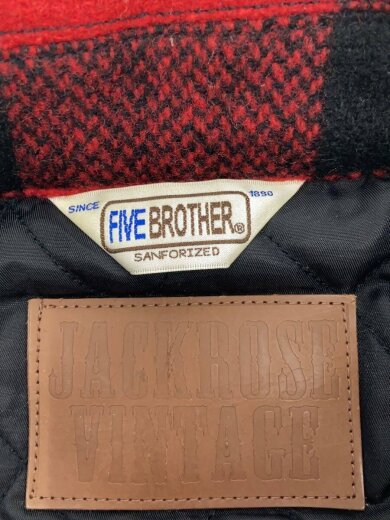 商品画像：ジャケット/S/ウール/RED/チェック 3