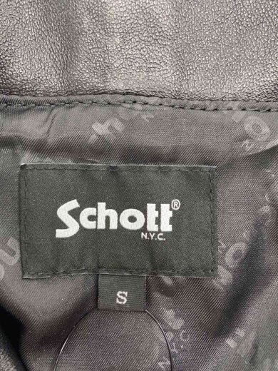 商品画像：レザージャケット・ブルゾン/S/羊革/BLK/3121034 3