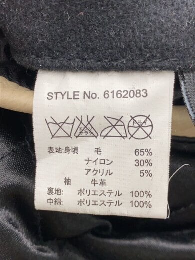 商品画像：スタジャン/XL/ウール/BLK/6162083 4