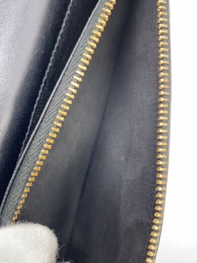 商品画像：2つ折り財布/レザー/BLK/メンズ/art396308 6